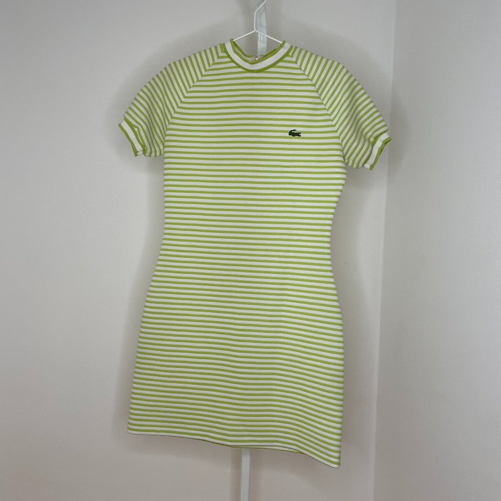 Vintage 60s Striped Lacoste Tennis Dress